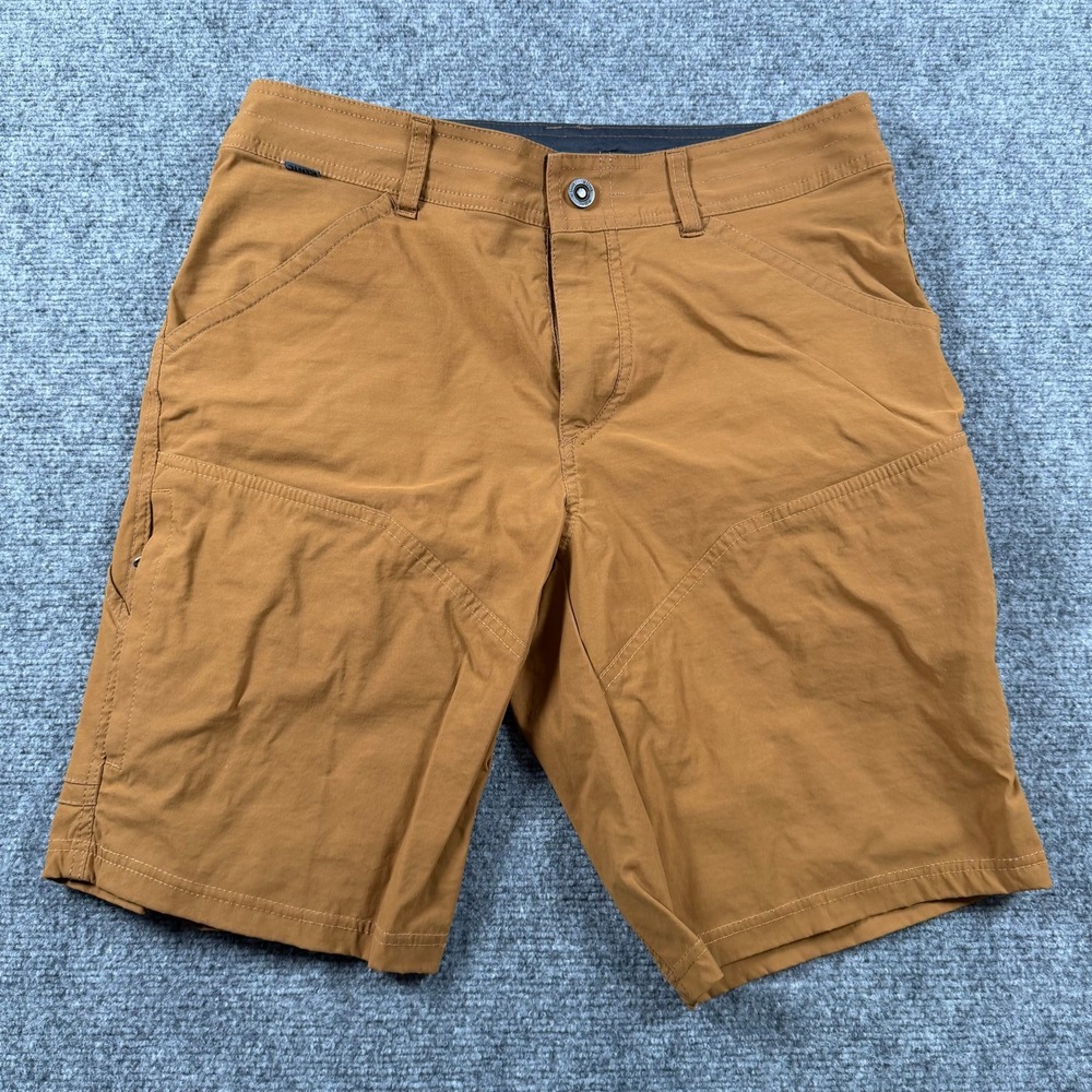 KUHL Silencr Shorts Mens 32 Brown Hiking Outdoor Cargo 5121 Trail Casual